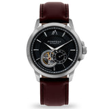 Pompeak Gentlemens Black and Leather