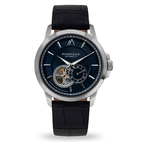 Pompeak Gentlemens Navy and Mock Croc