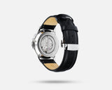 Pompeak Gentlemens Navy and Leather