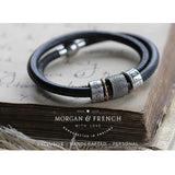 Story Bracelet with Fingerprint Bead