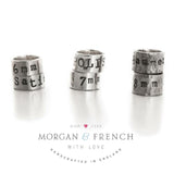 Story Bracelet with Fingerprint Bead