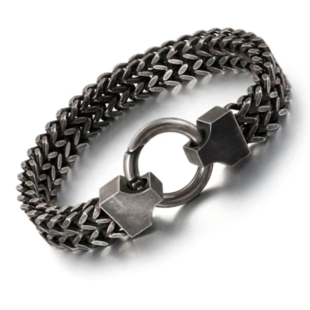 Retro Fish Scale Chain Bracelet