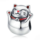 MANEKI NEKO Sterling Silver Charm