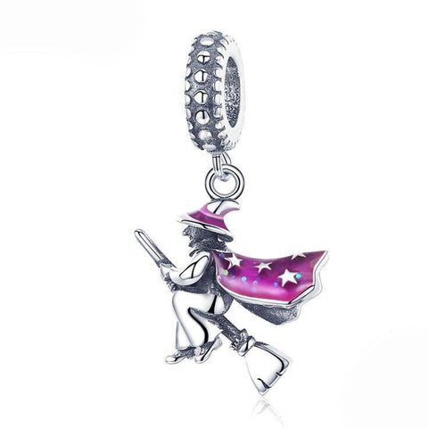 MAGIC WITCH Sterling Silver Charm
