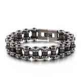 Retro Heavy Stainless Steel Motorcycle Chain Bracelet