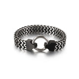 Retro Fish Scale Chain Bracelet