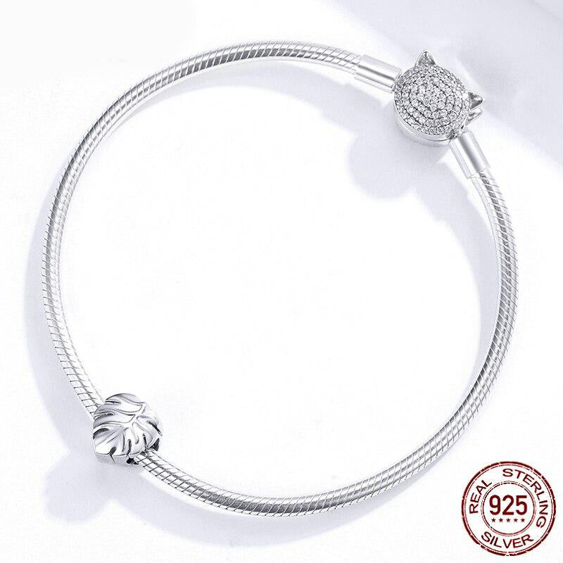 MONSTERA DELICIOSA Sterling Silver Charm