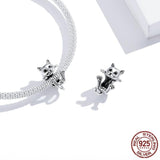PLAYFUL KITTY Sterling Silver Charm