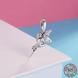 FLOWER FAIRY Sterling Silver Charm