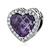 RADIANT HEART Sterling Silver Charm